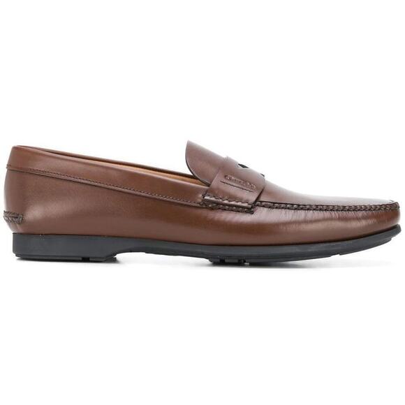 Church's English Shoes Men's Karl Leather Penny Loafers Burnt Natural 9 US - Picture 16 of 16